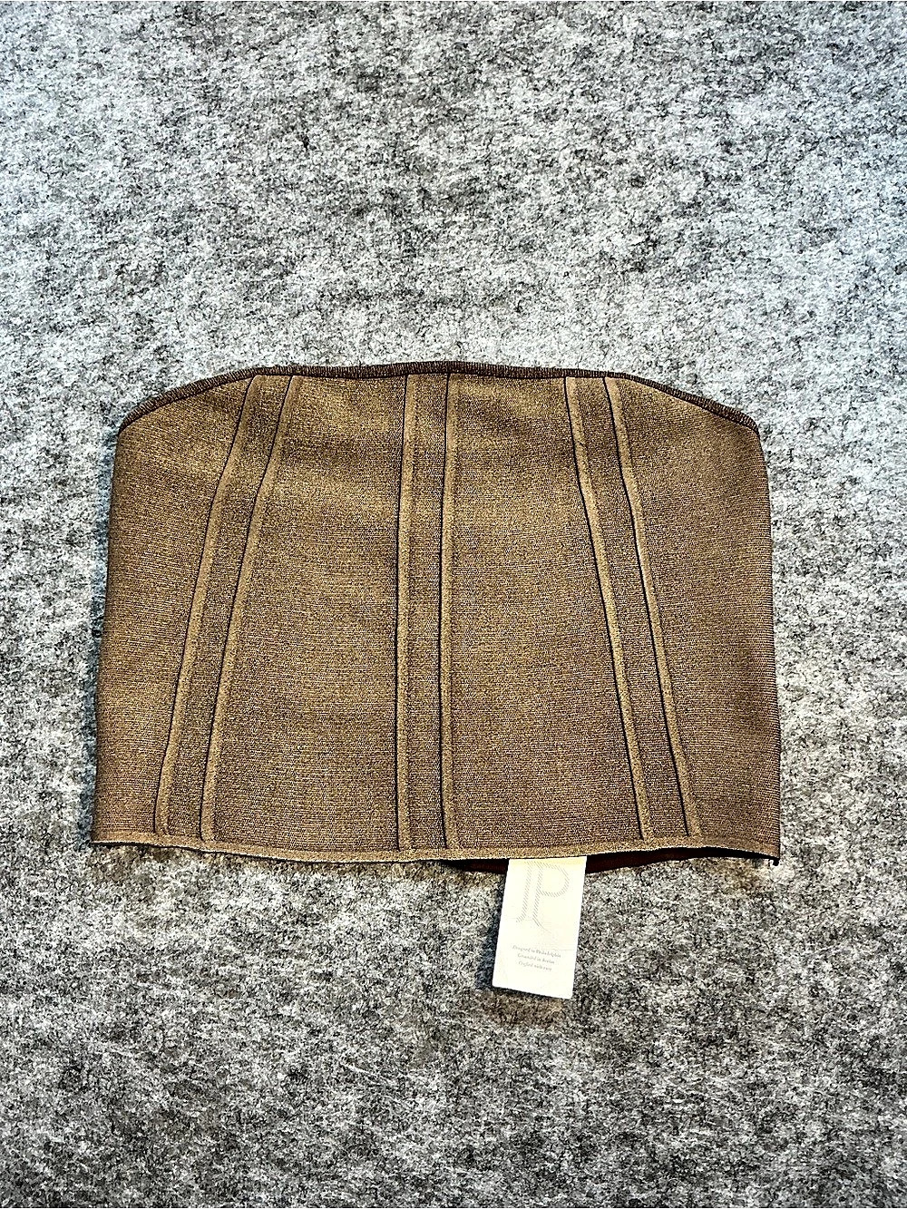 Pilcro Corset Sweater Top Brown 1X